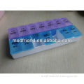 Pill Case with 14 Compartments